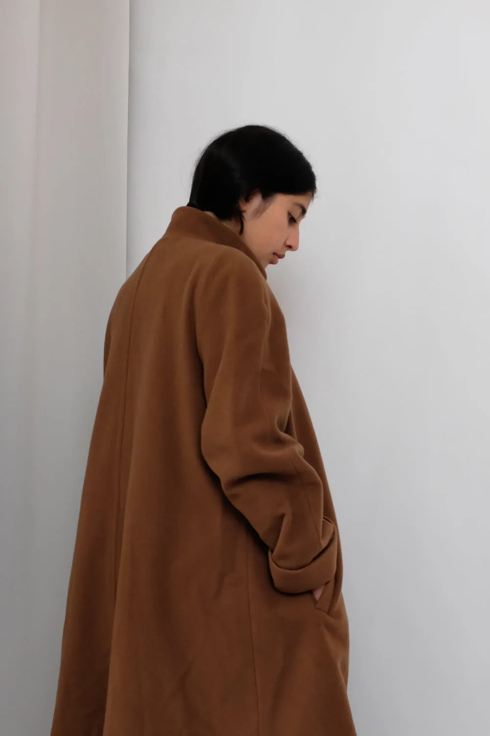 0063_CASHMERE WOOL CAMEL MAC COAT