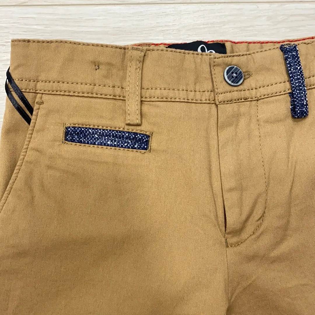 1880 Club Boys Tan Straight Leg Chino