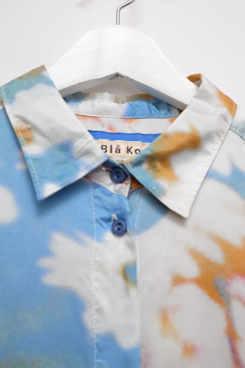 ACNE STUDIOS PURE VISCOSE SATIN MULTIPRINT SHIRT