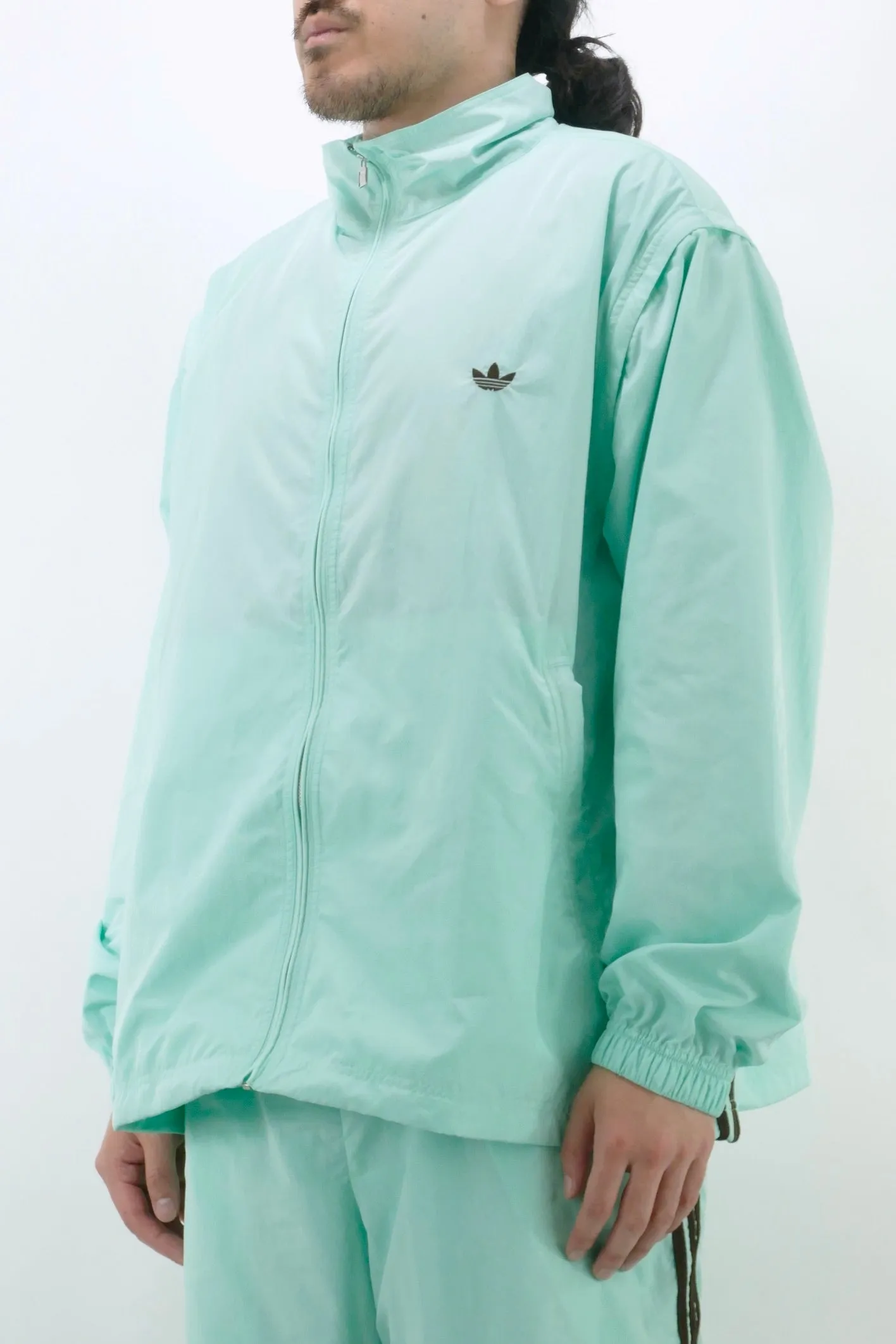 adidas x Wales Bonner Nylon Anorak Jacket - Mint