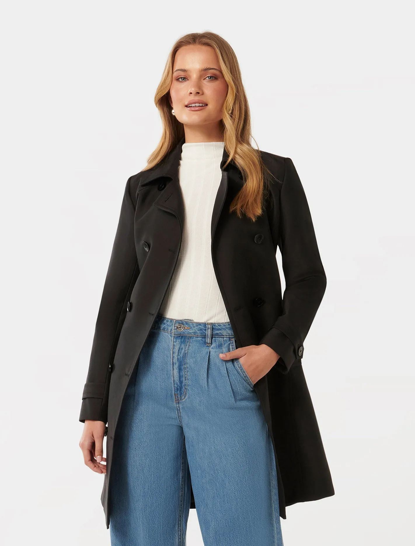 Alicia Short Trench Coat