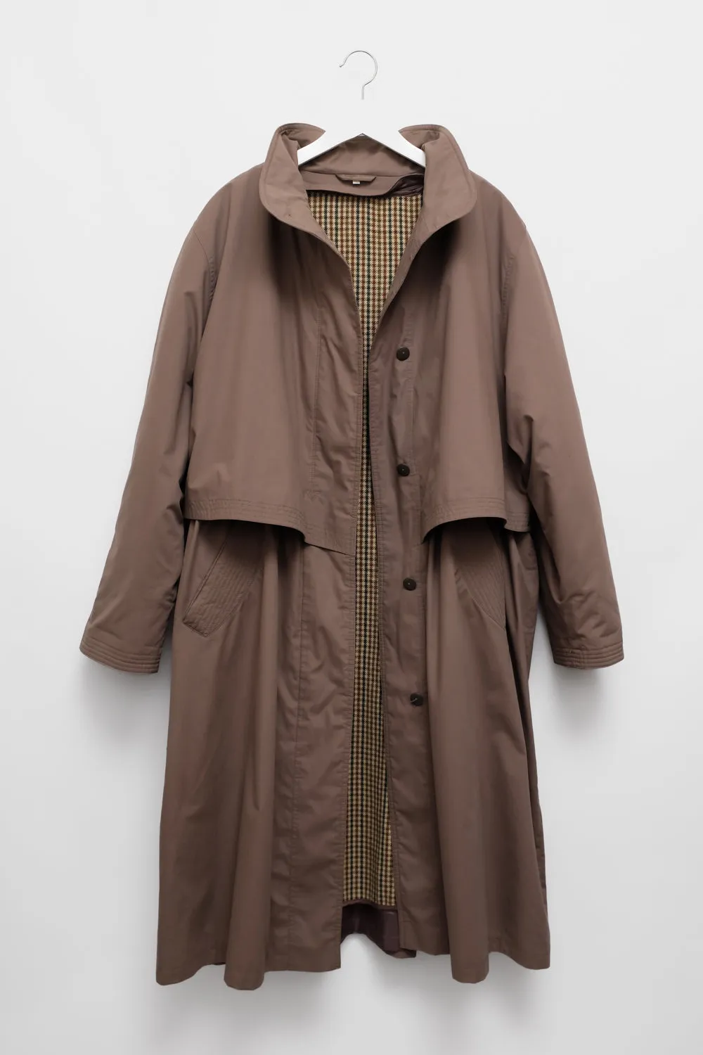 ALL SEASON BROWN VINTAGE TRENCH