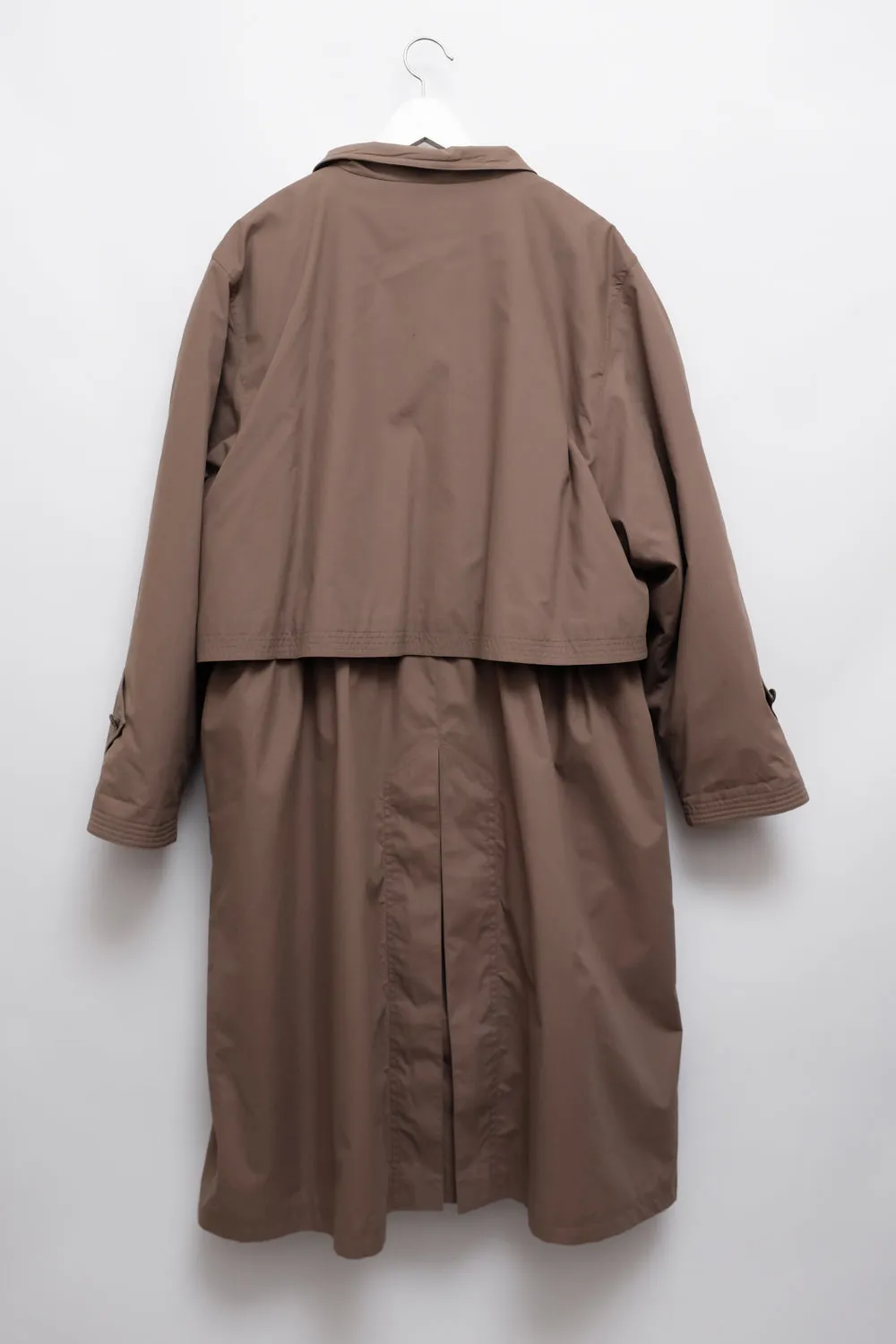 ALL SEASON BROWN VINTAGE TRENCH