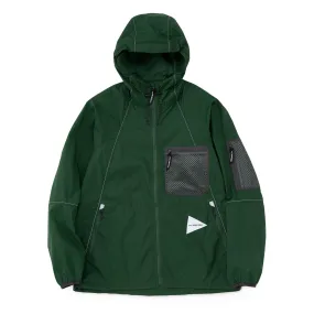 And Wander Breath Rip Hoodie Green