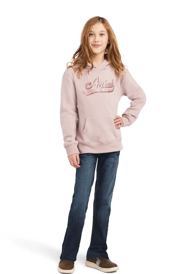 Ariat Girl's REAL Nostalgia Rose Hoodie 10042234