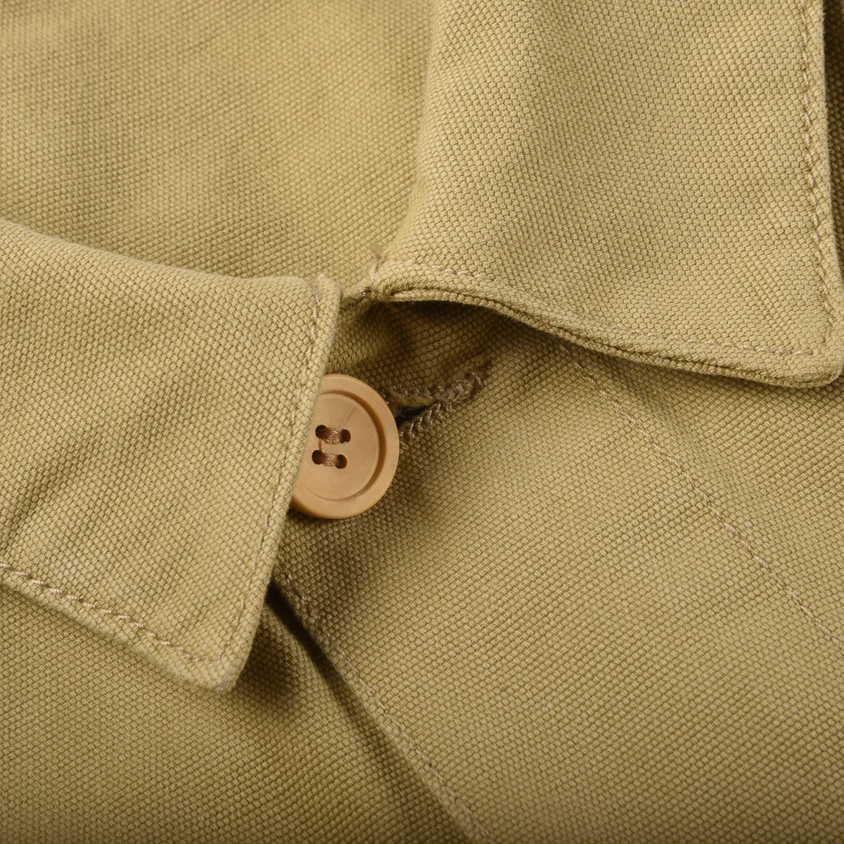 ARMOR LUX FISHERMAN JACKET HERITAGE - PALE OLIVE