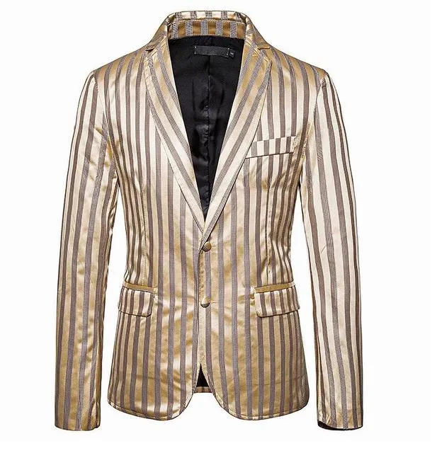 Autumn men two buckles suits blazer Jacket