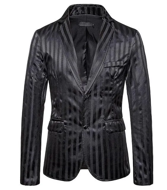 Autumn men two buckles suits blazer Jacket