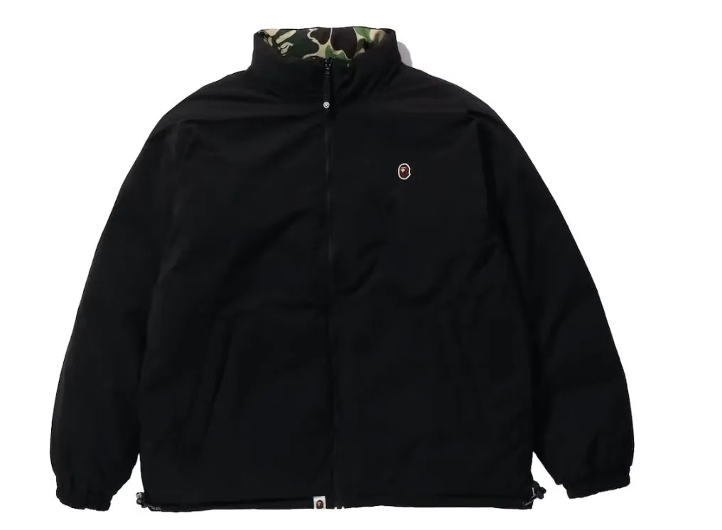 BAPE ABC CAMO REVERSIBLE DOWN JACKET GREEN