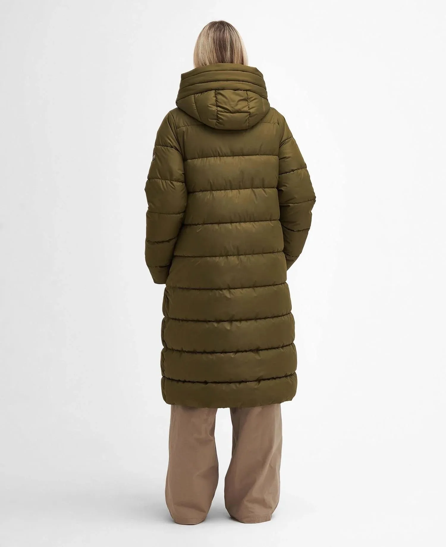 Barron Longline Puffer Jacket- Empire Green