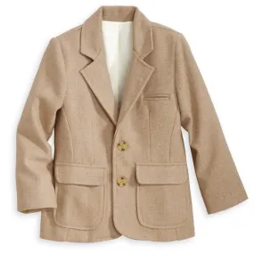 Bella Bliss Wool Blazer - Camel