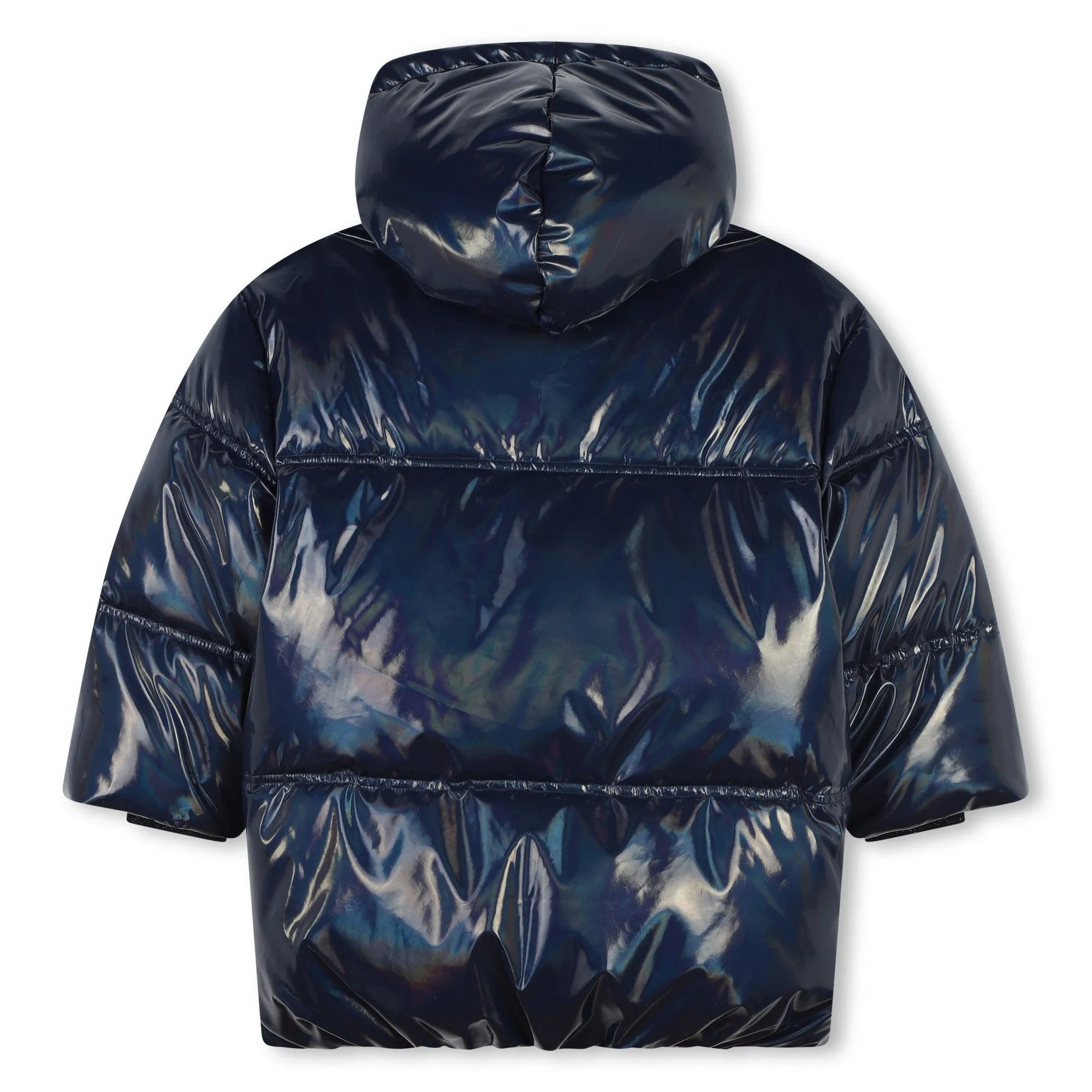 Billieblush Girls Navy Puffer Jacket