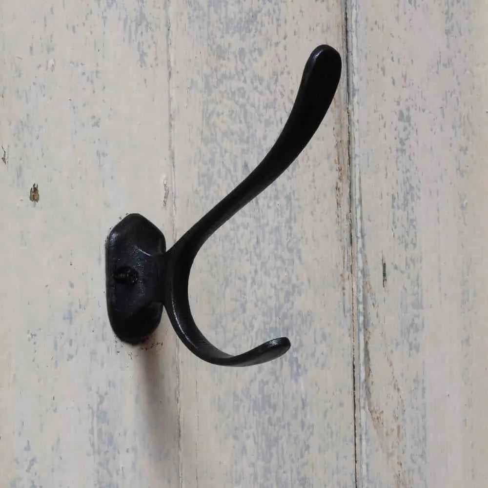 Black Iron Coat Hook