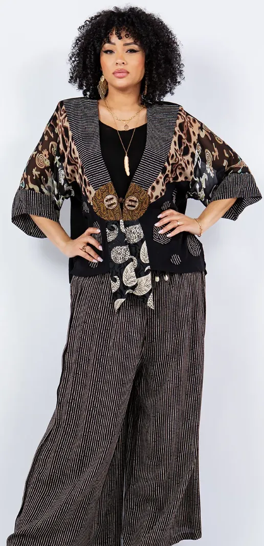 Boho Chic Flirty Fashionista Tops-Jackets