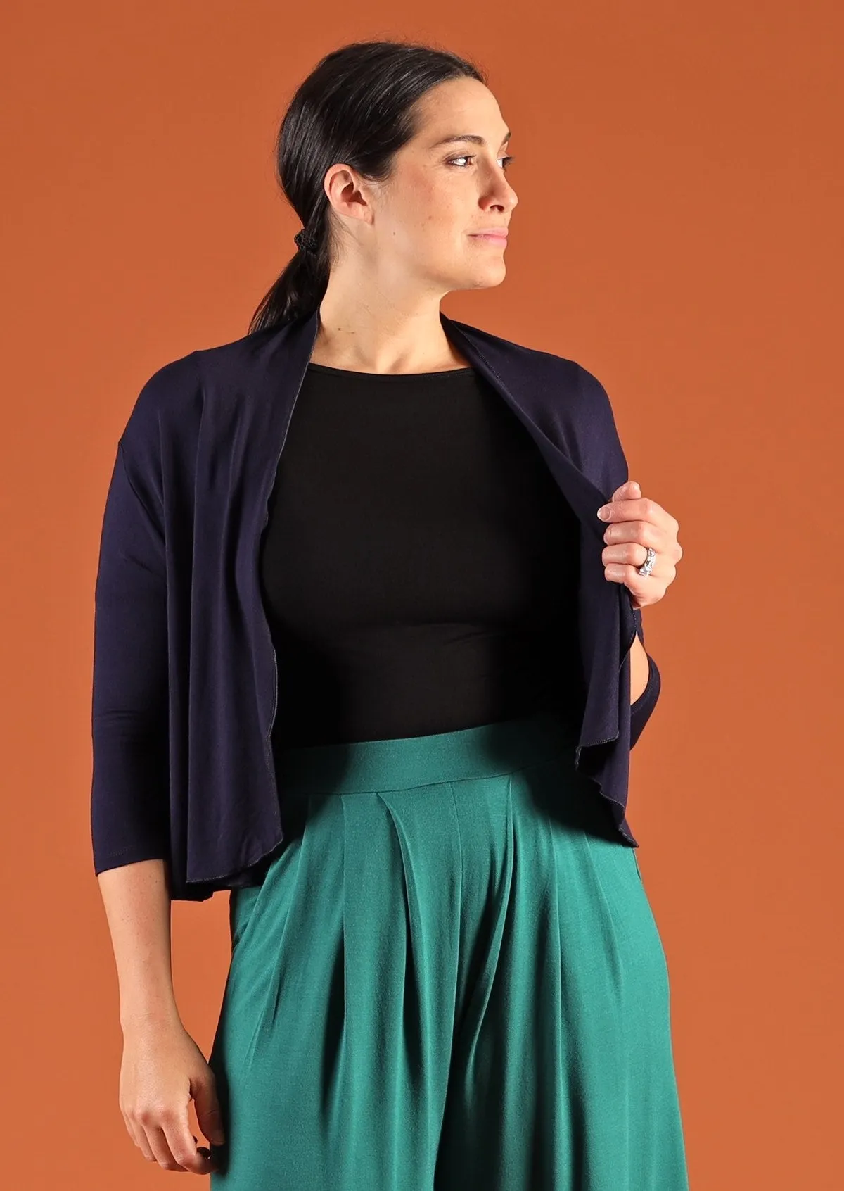 Bolero Cardi Navy Blue