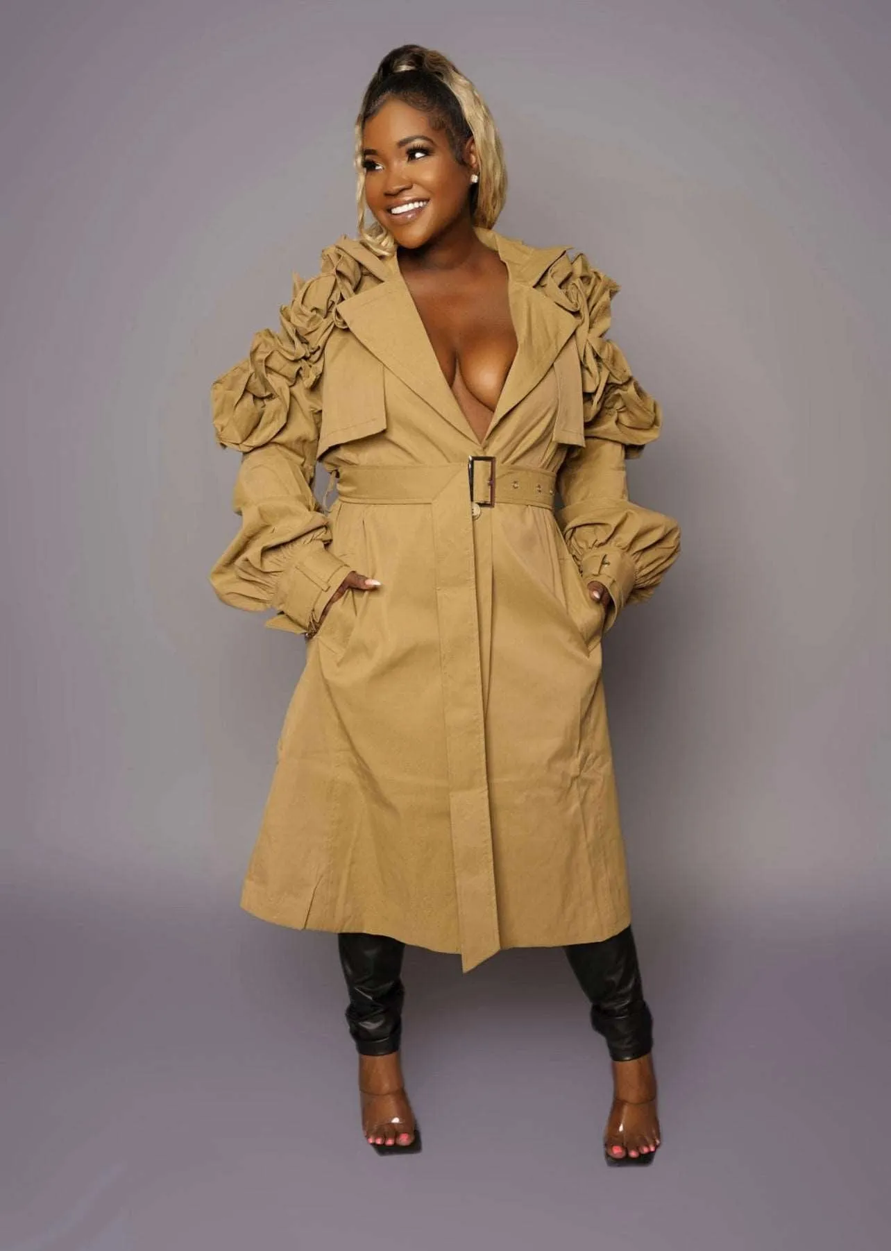 Bougie Trench Coat