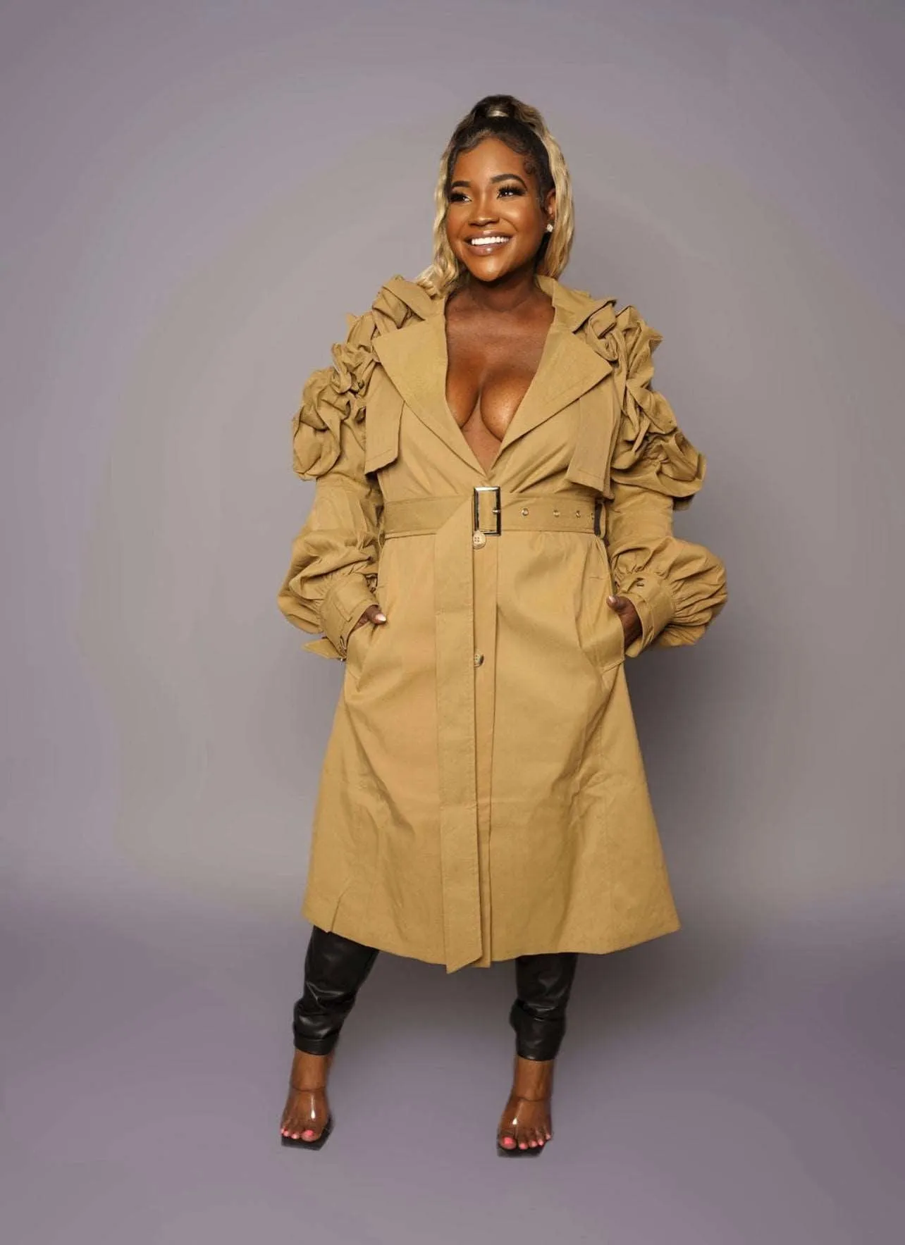 Bougie Trench Coat