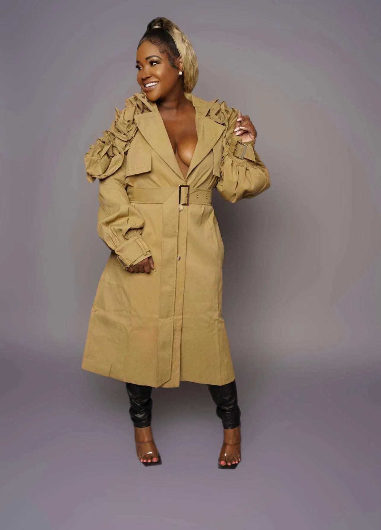 Bougie Trench Coat