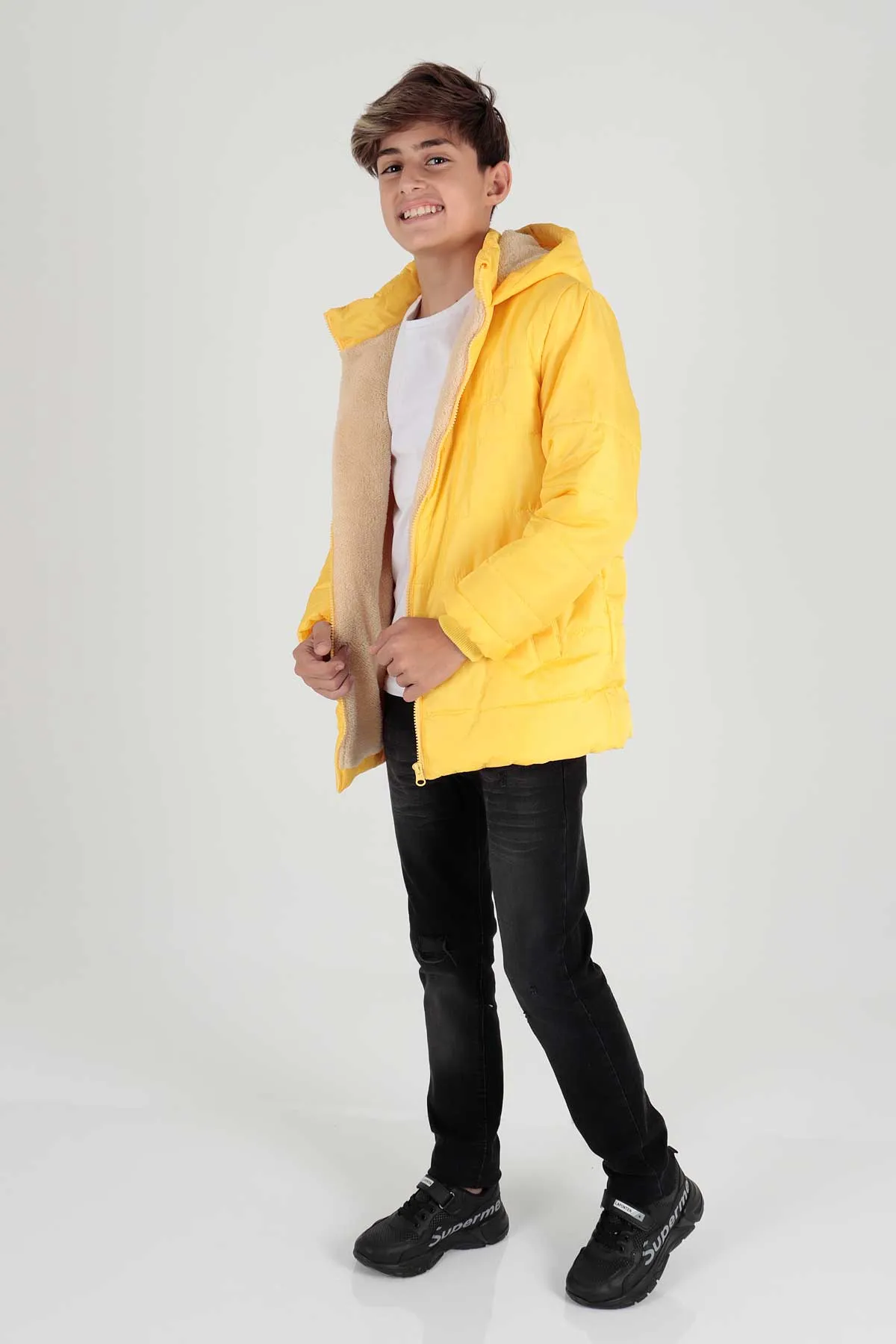 Boy inner welsoft trend coat ak2237