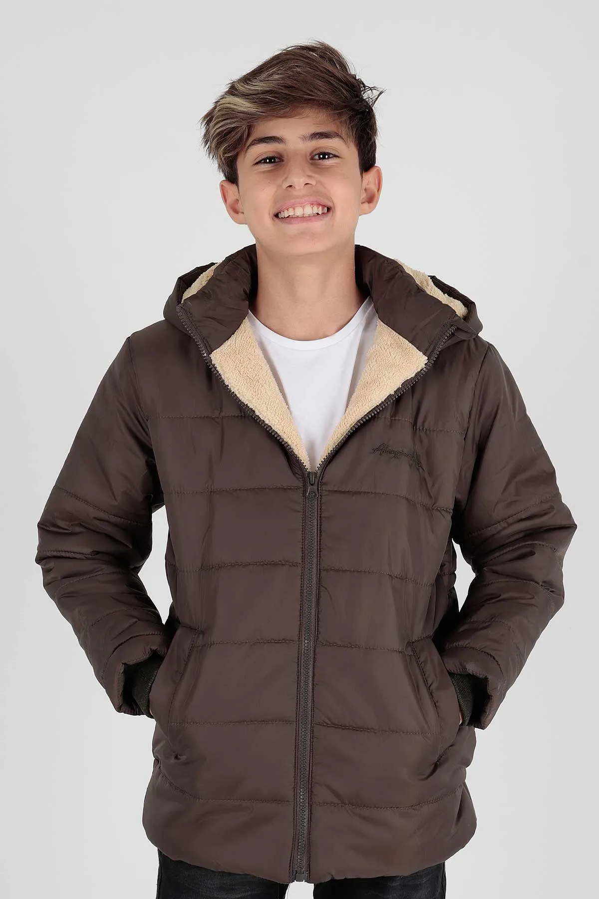 Boy inner welsoft trend coat ak2237