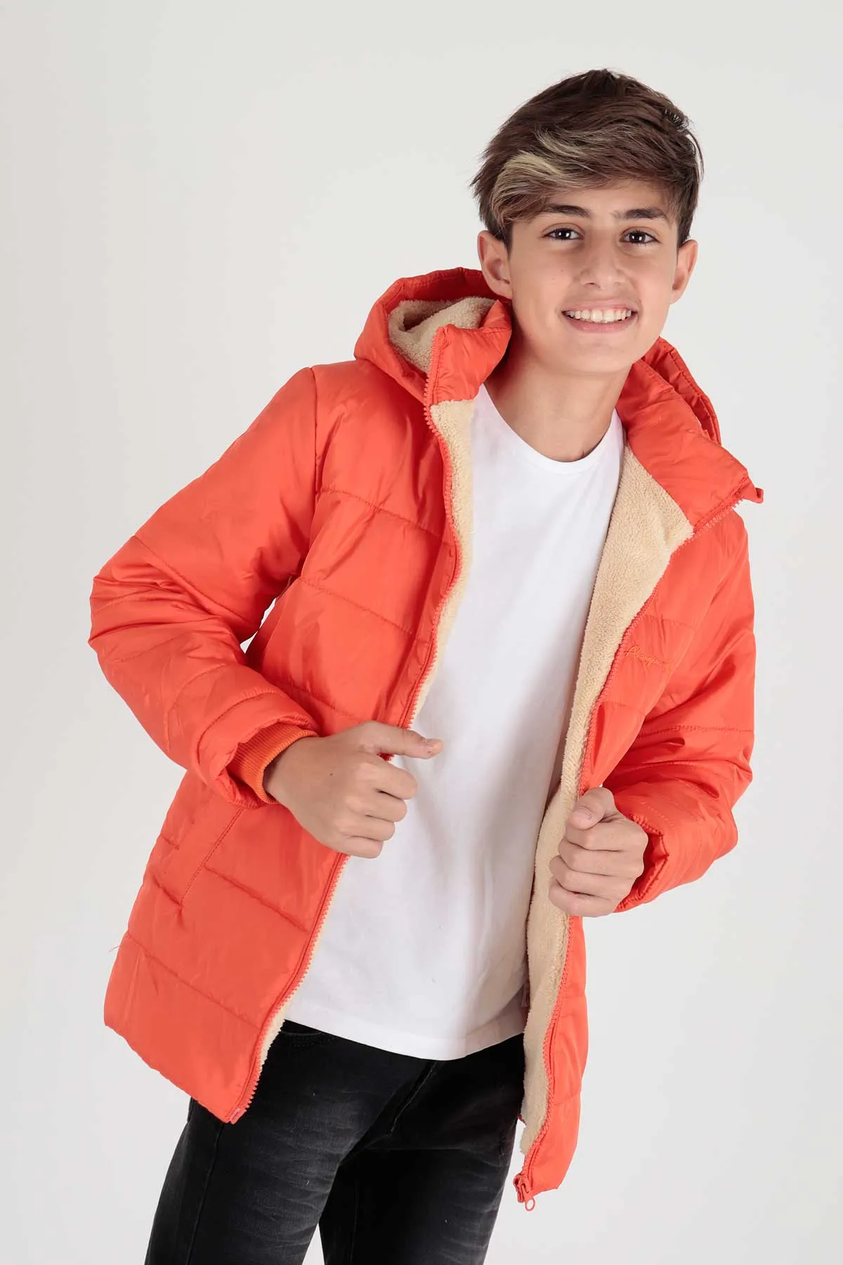 Boy inner welsoft trend coat ak2237