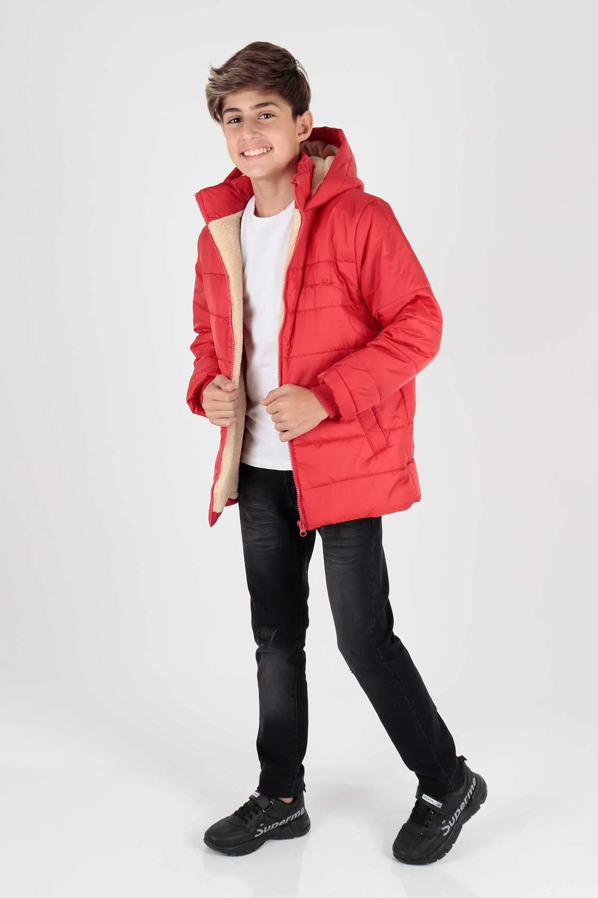 Boy inner welsoft trend coat ak2237