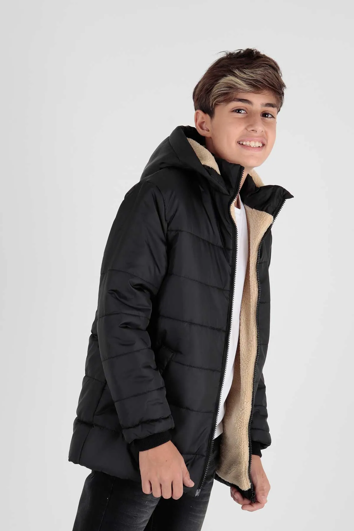 Boy inner welsoft trend coat ak2237