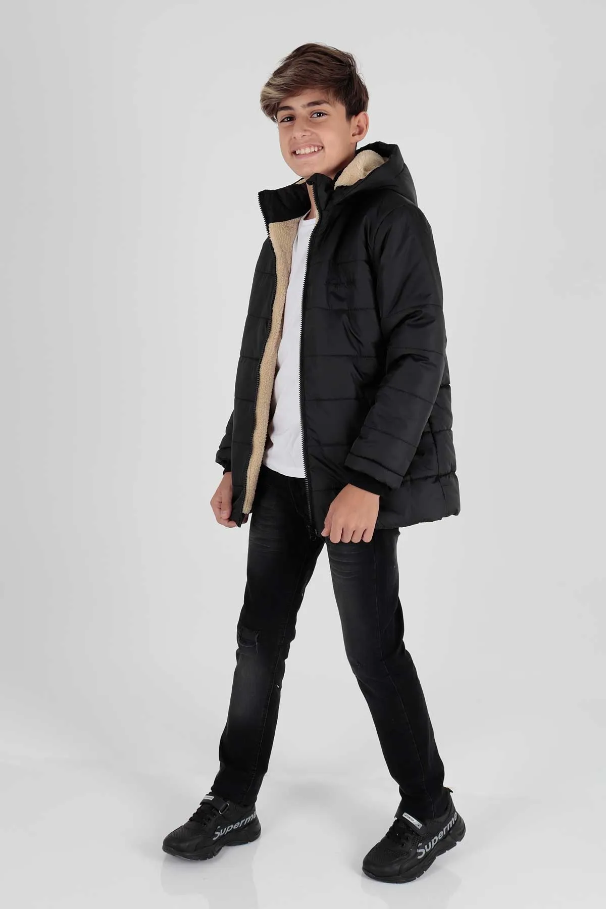 Boy inner welsoft trend coat ak2237