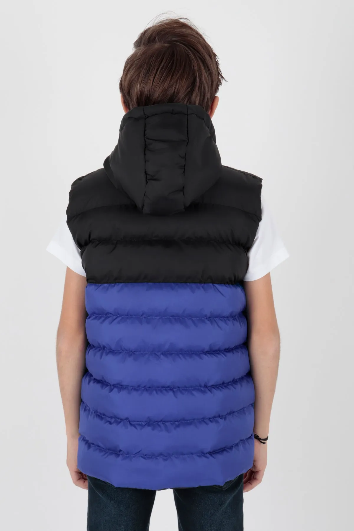 Boy's garnish trend swelling vest ak216364