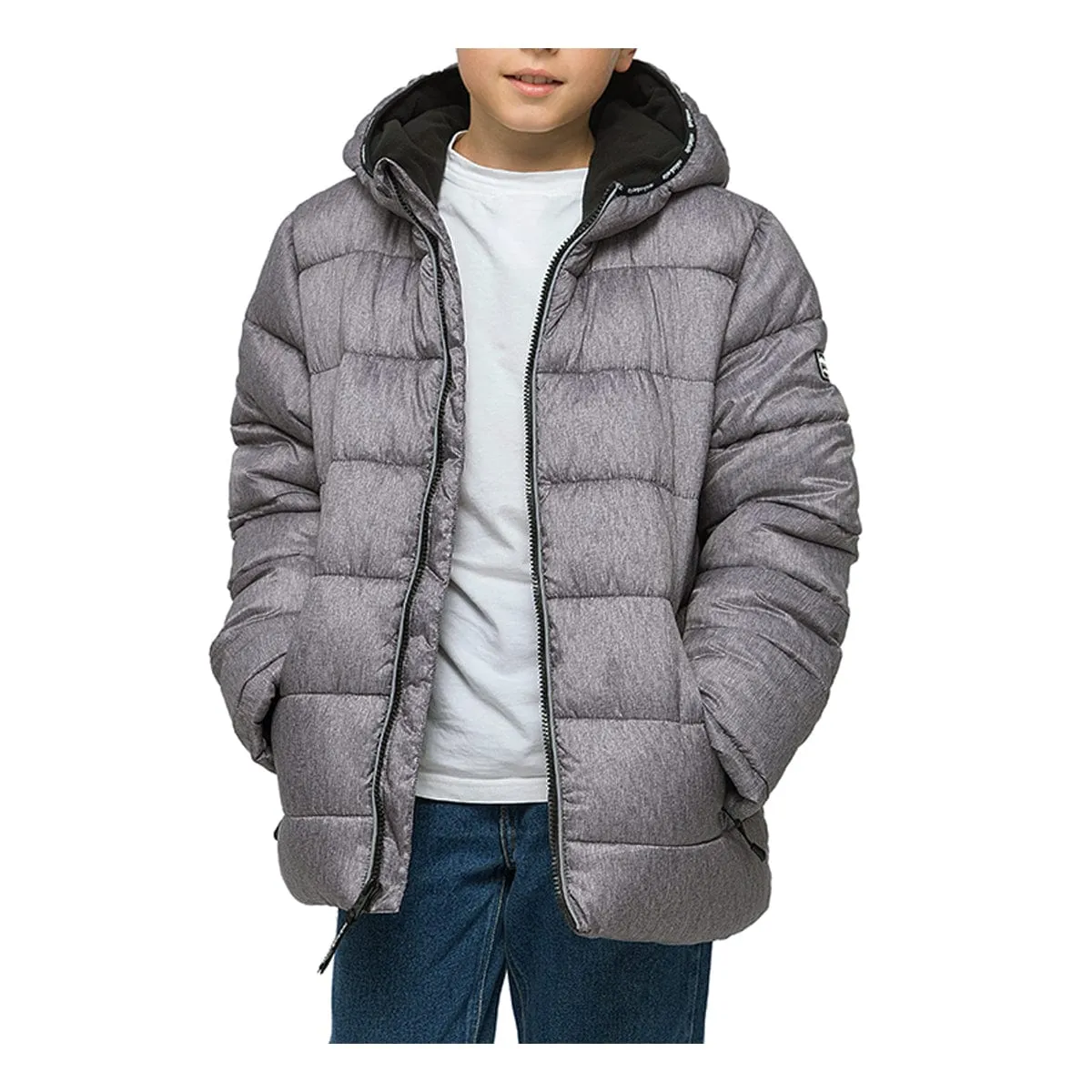 Boys' Heavyweight Puffer Jacket Bubble Coat