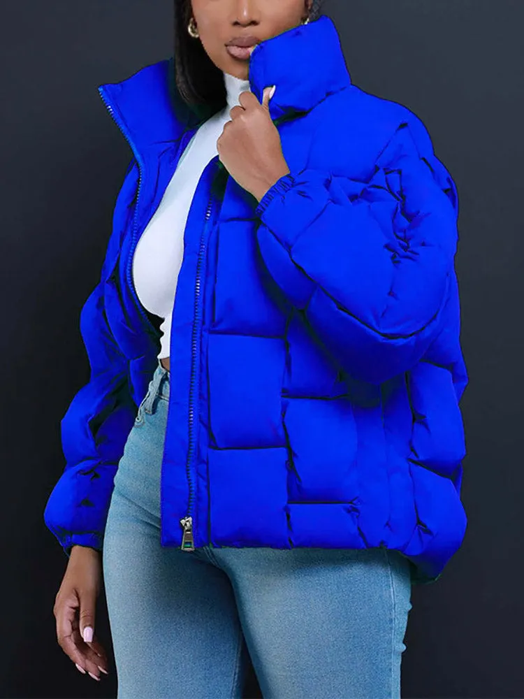 Braid Puffer Jacket