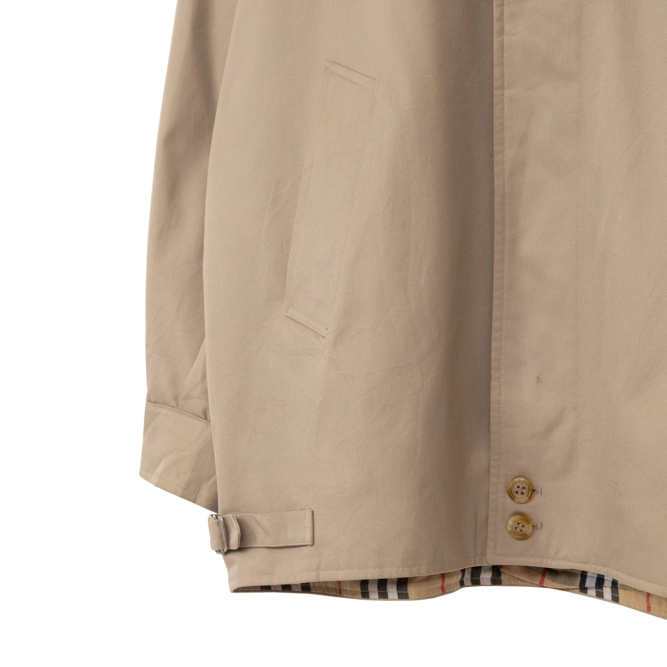 Burberry Classic Taupe Buckle Jacket