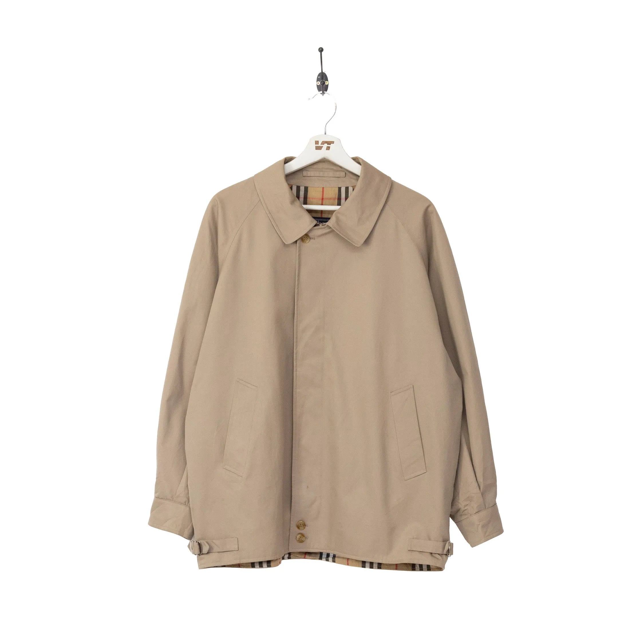 Burberry Classic Taupe Buckle Jacket