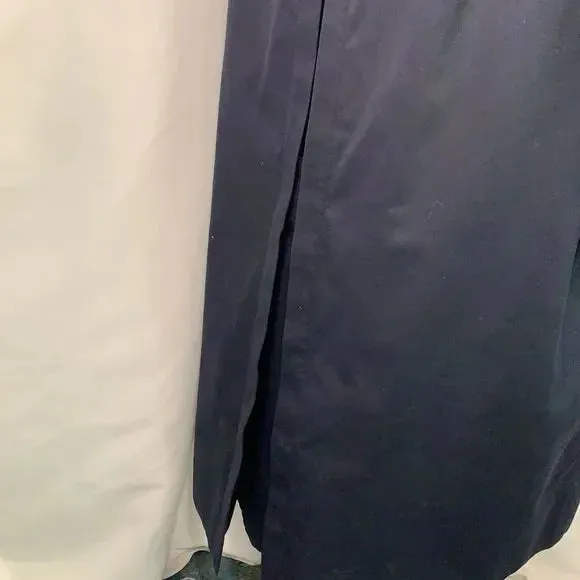 Burberry VTG Navy Lined Trench Coat