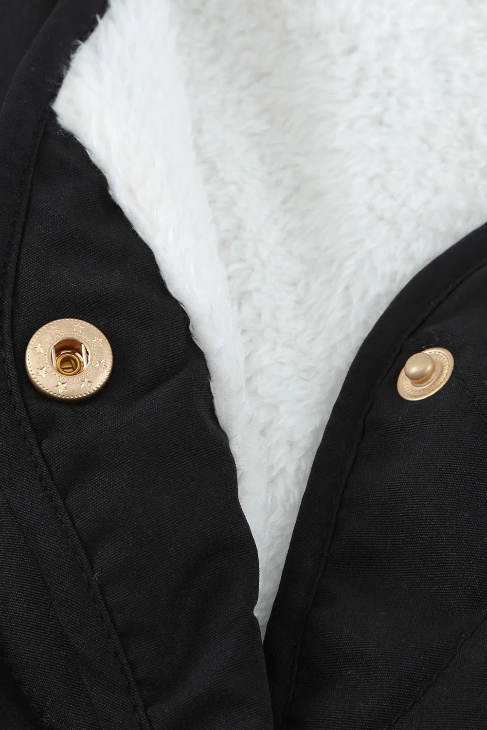 Buttoned Double-sided Coat