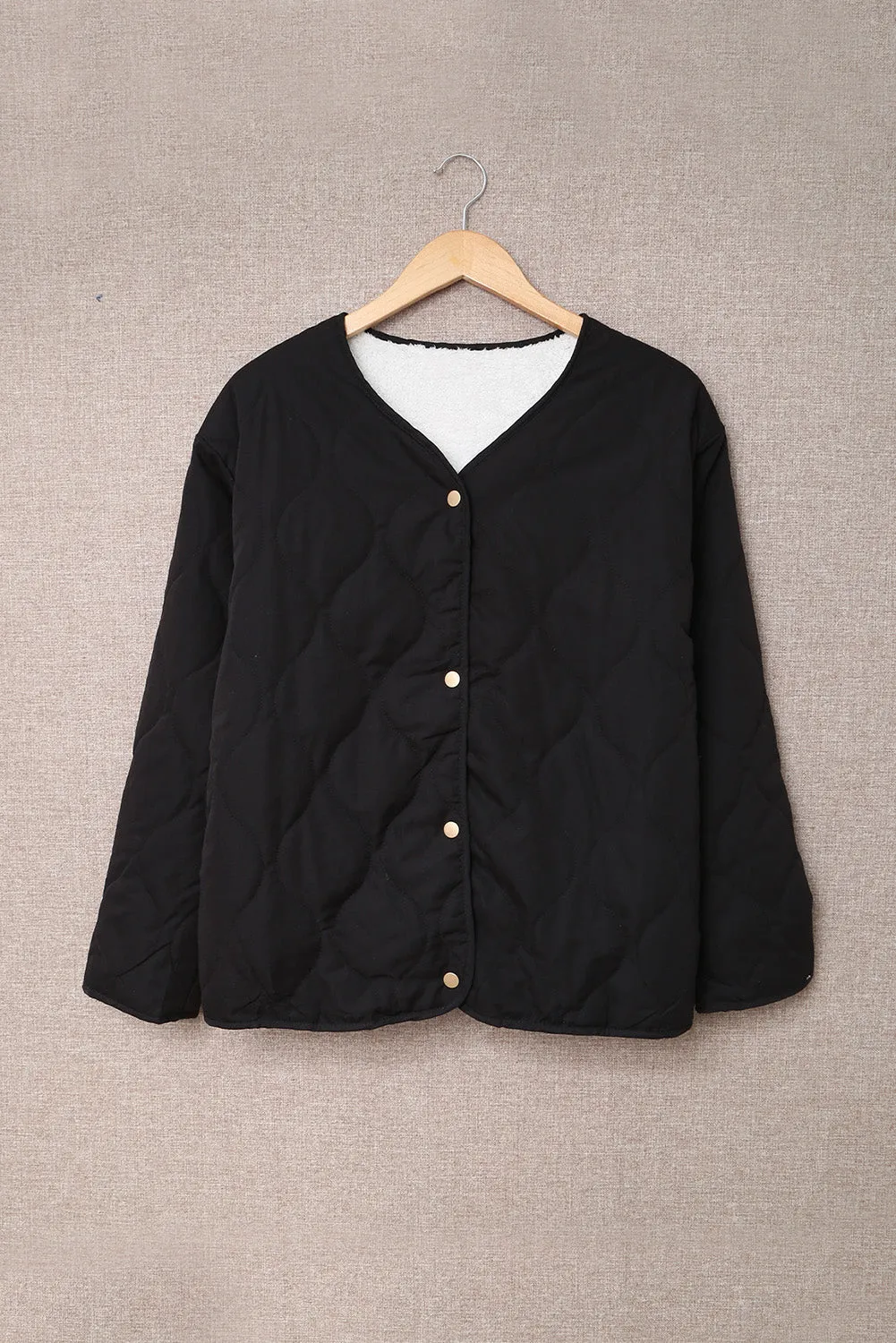 Buttoned Double-sided Coat