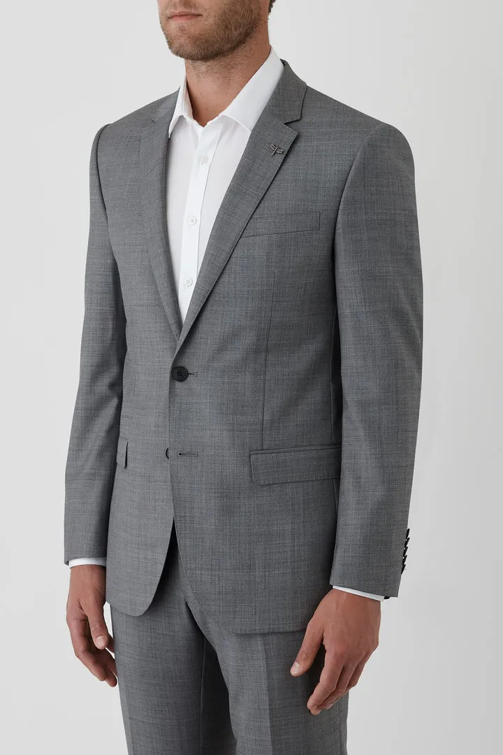 Cambridge - Lithium Wool Suit Jacket - Grey