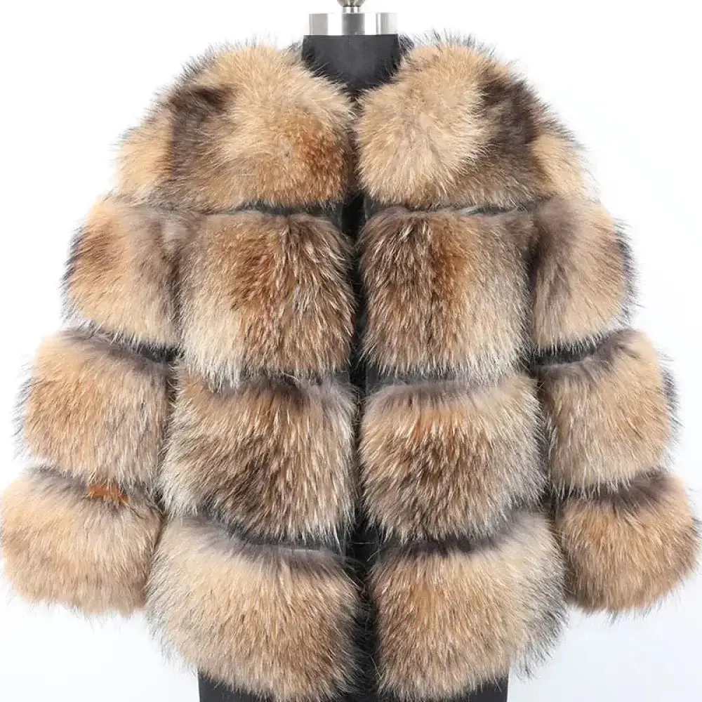 Chic Pelt Fur Coat: Stay Warm and Stylish!