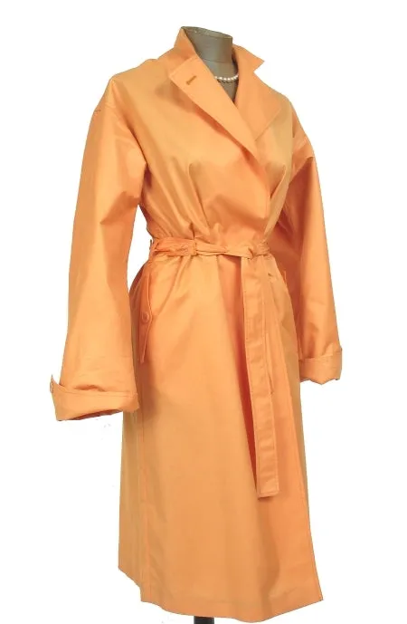 Christian Dior Vintage Coat in Orange Sherbert