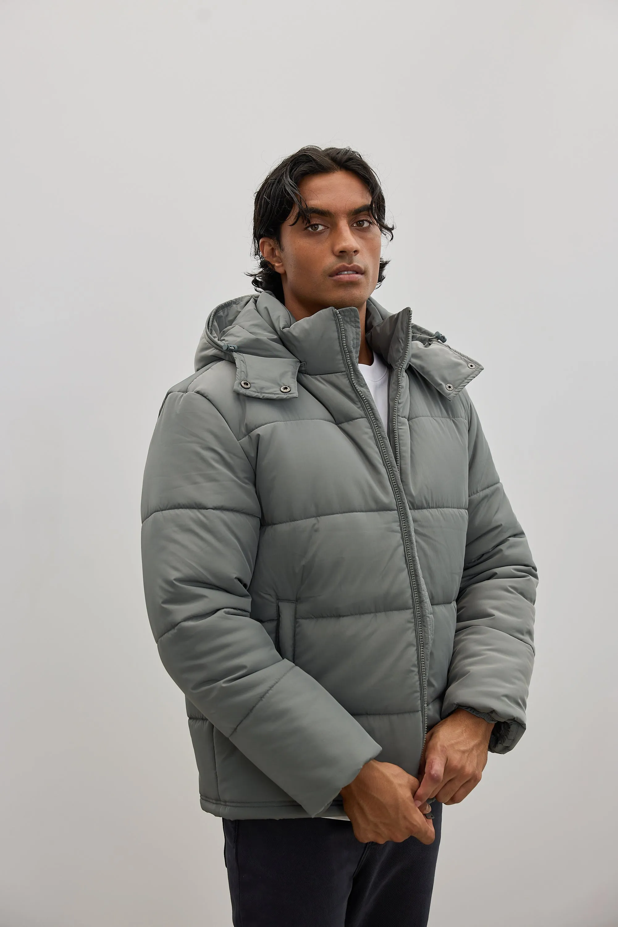 Colorado Eucalyptus Puffer Jacket