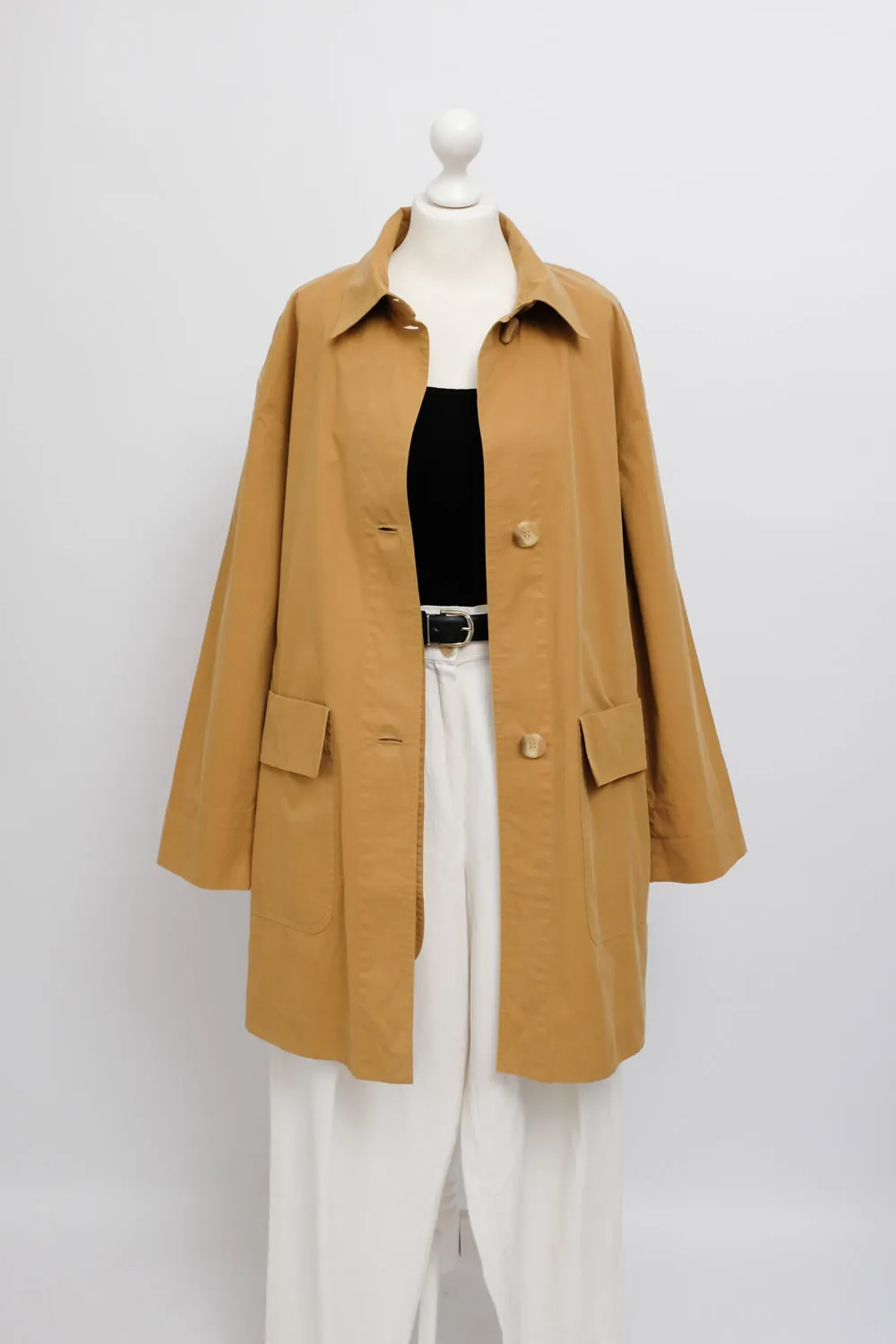 COTTON VEST VINTAGE TRENCH COAT