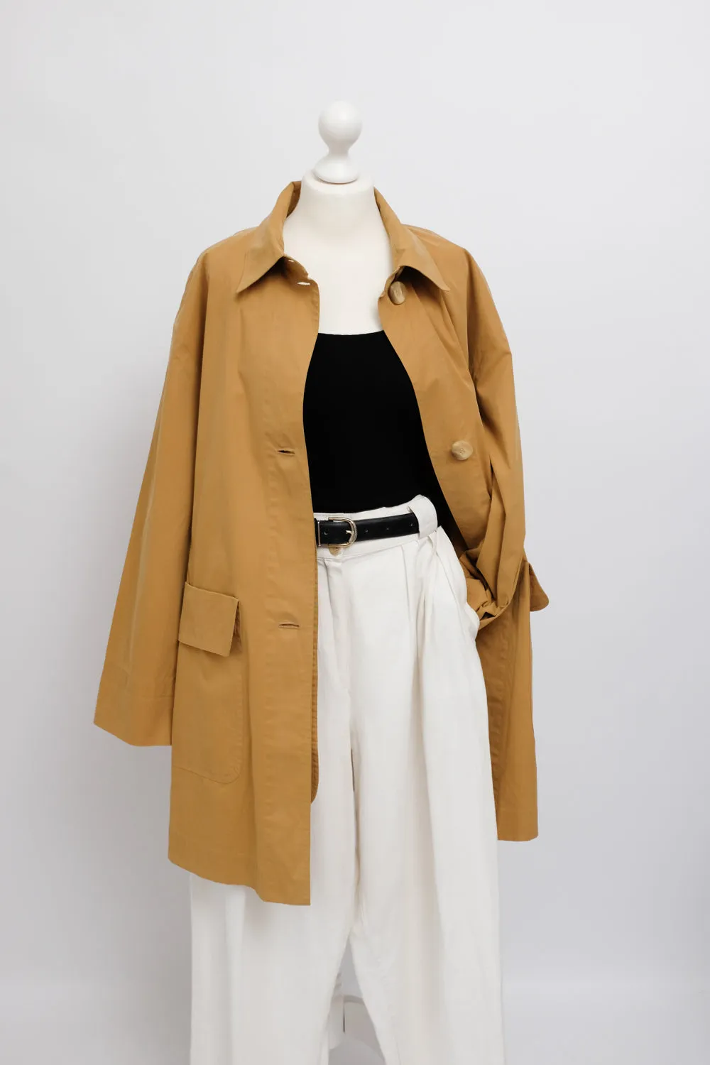 COTTON VEST VINTAGE TRENCH COAT