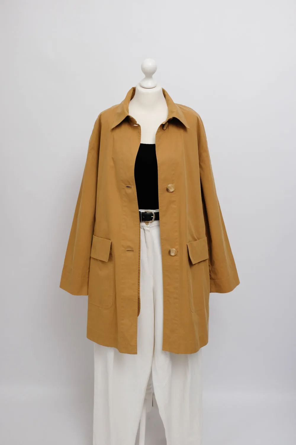 COTTON VEST VINTAGE TRENCH COAT