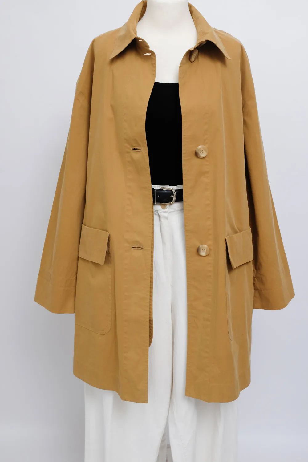 COTTON VEST VINTAGE TRENCH COAT