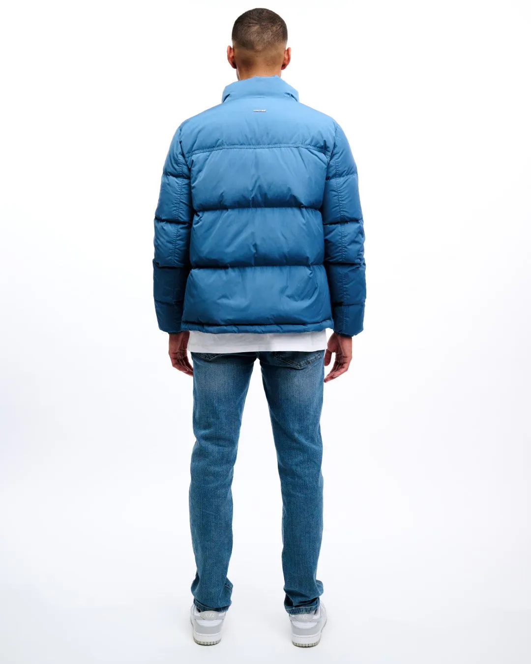 CROYEZ ORGANETTO PUFFER JACKET - VINTAGE BLUE