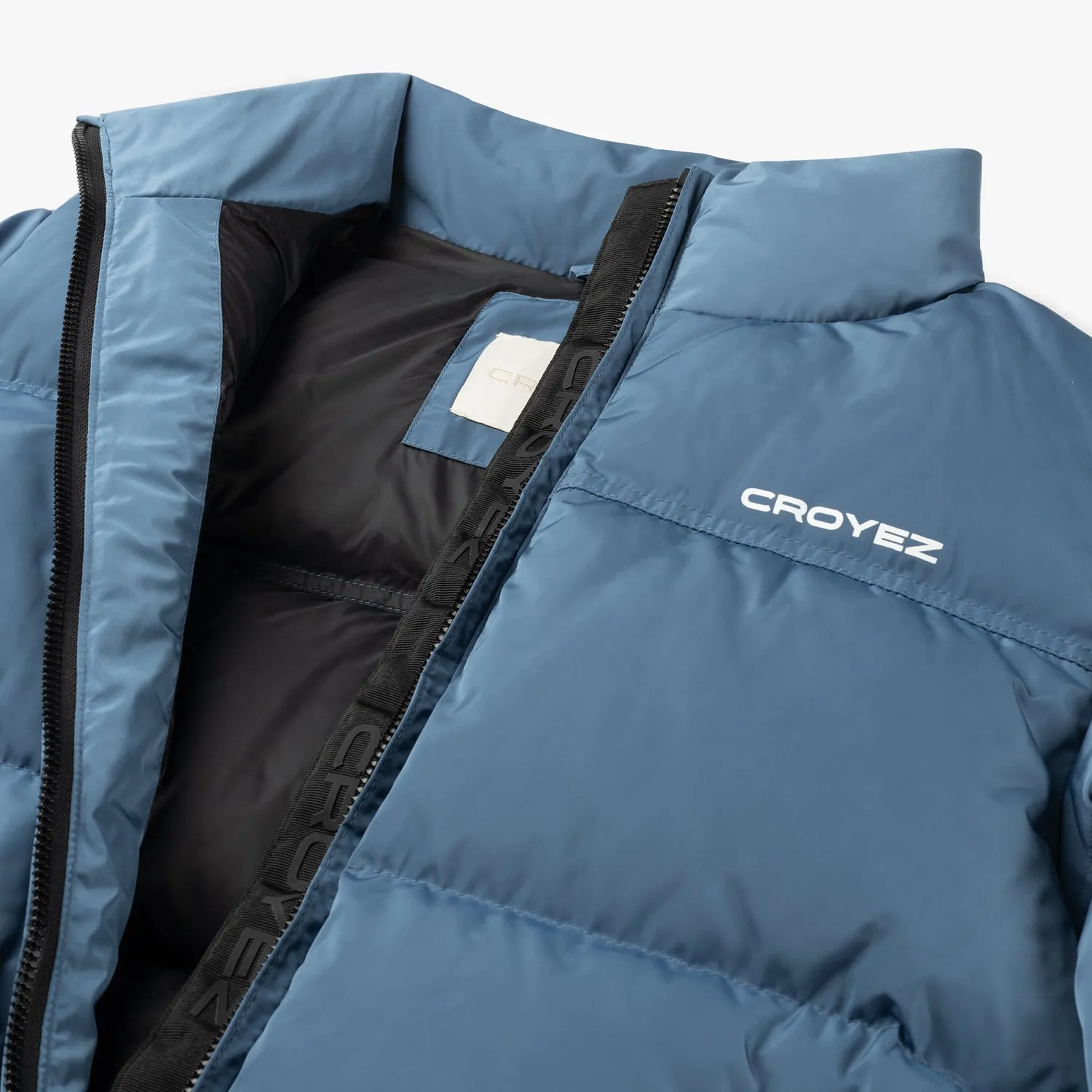 CROYEZ ORGANETTO PUFFER JACKET - VINTAGE BLUE