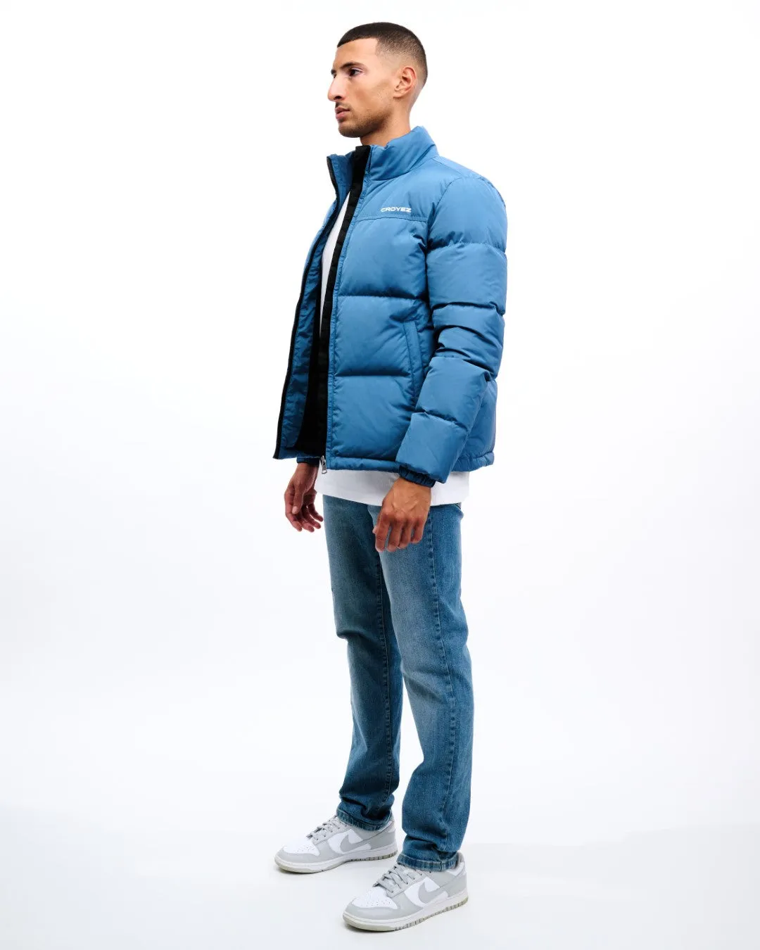 CROYEZ ORGANETTO PUFFER JACKET - VINTAGE BLUE