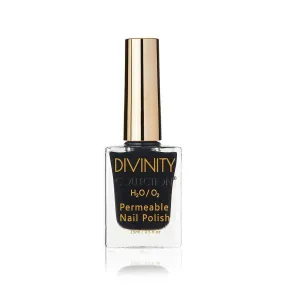 Divinity Collection Breathable Halal Nail Polish - Jet Black