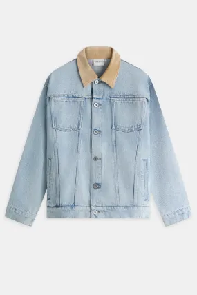 Drôle de Monsieur La Veste Jean Délavée Denim Jacket - Light Blue