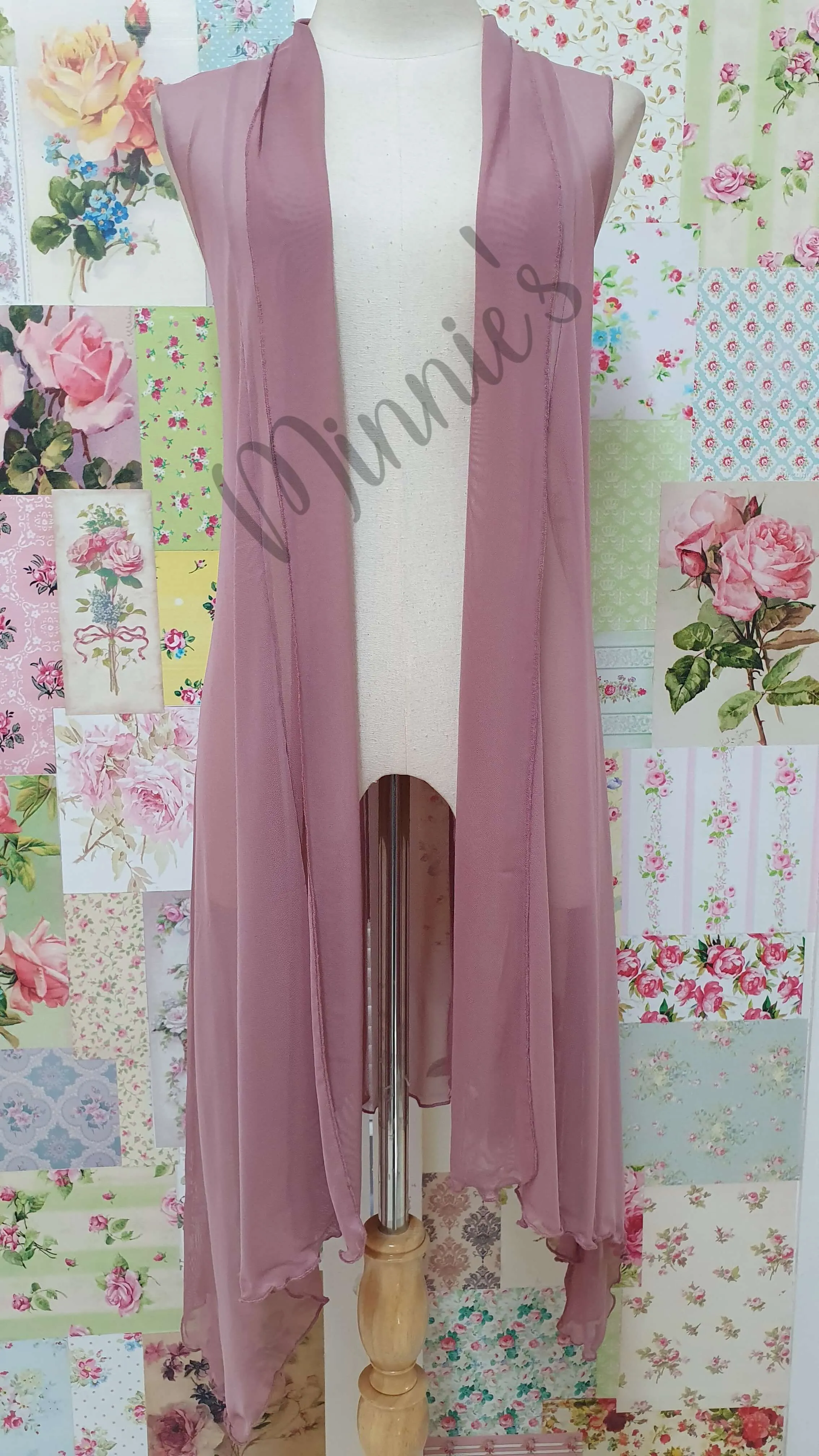 Dusty Pink 3-Piece Pants SH088